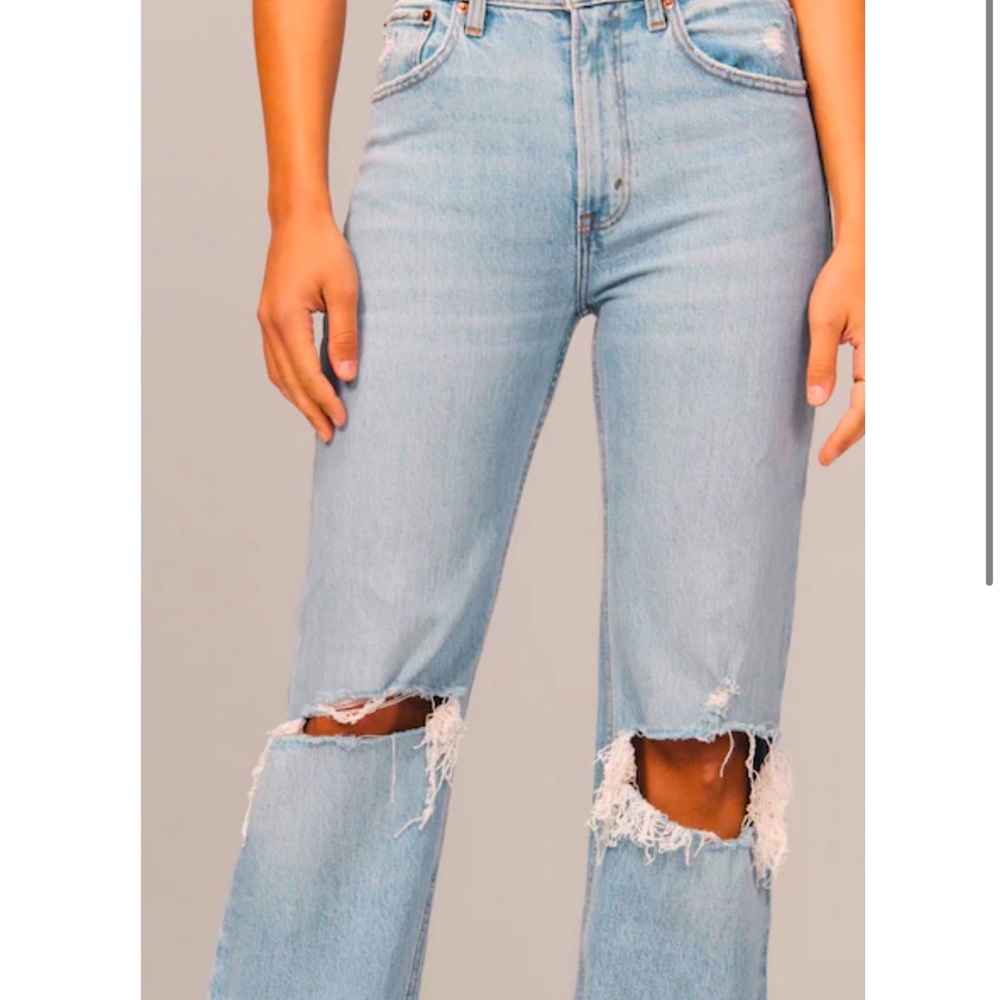 90s ultra high rise relaxed jean Abercrombie & Fitch size: 27 / 4 regular womens